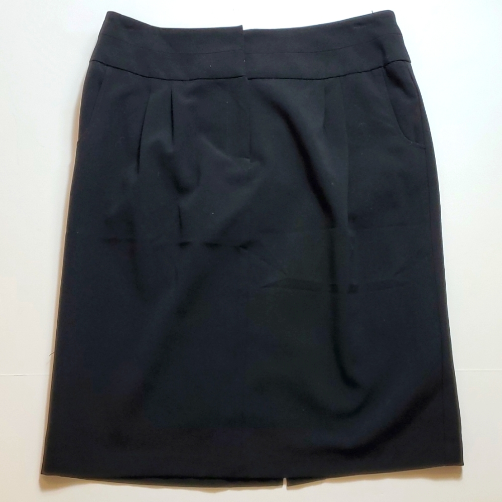 AB studio black suiting pencil skirt size 8